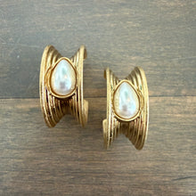 Inverted Pearl Hoop
