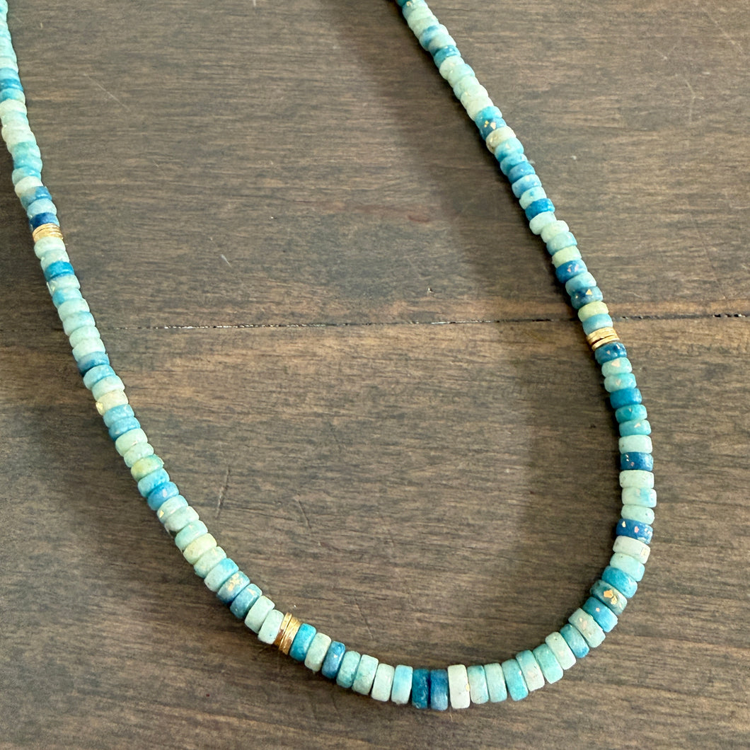 Petite Beaded Layers - Sea (3 Colors)