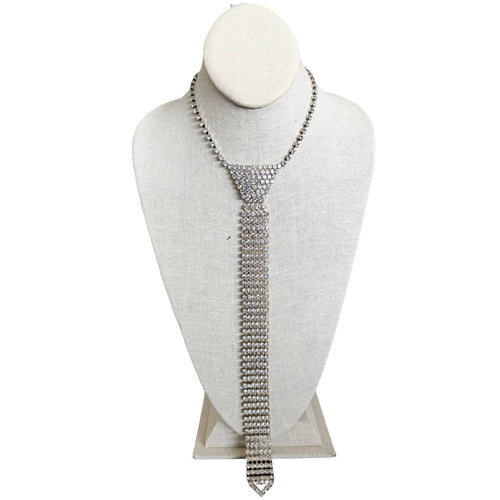 Vintage Crystal Necktie
