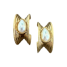 Inverted Pearl Hoop