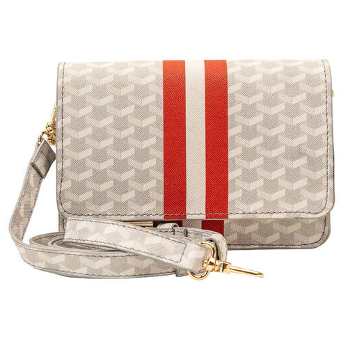 Stadium Bag - White/Orange