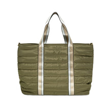 Quilted Weekender - Brown