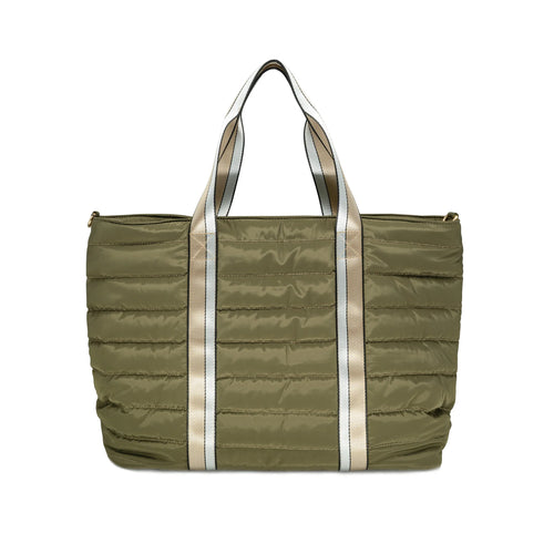 Quilted Weekender - Olive