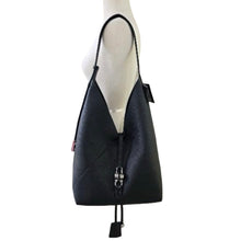Front Lock Hobo - Black