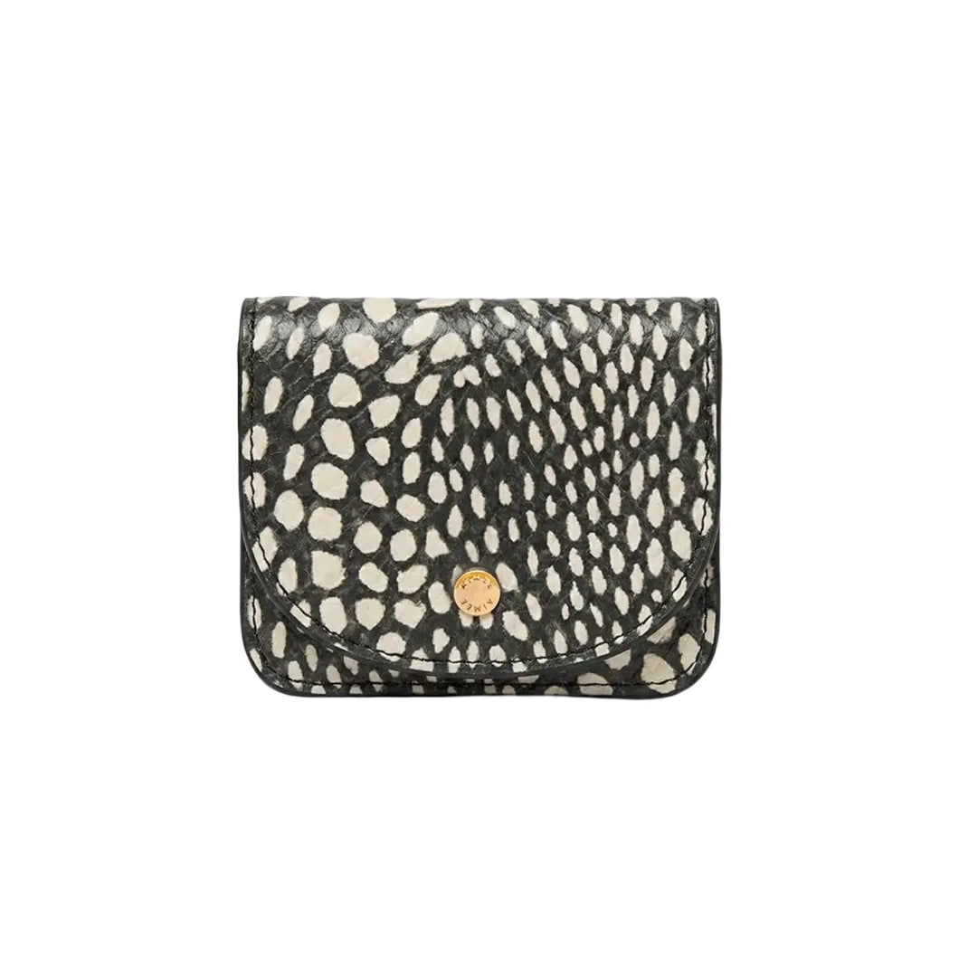 Pucker Up Wallet - Black & White