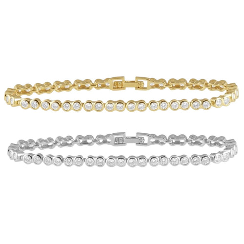 Deuce Tennis Bracelet (2 Finishes)