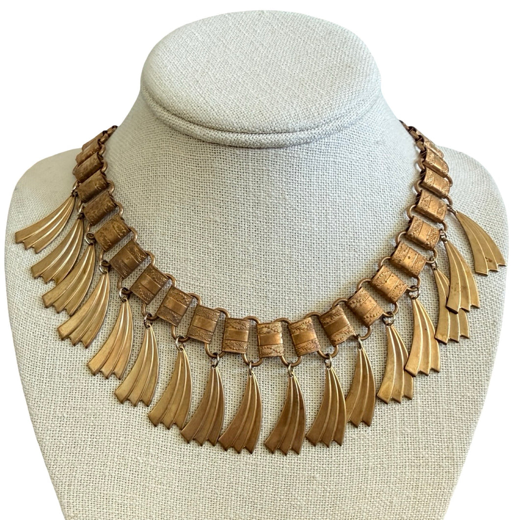 Vintage Tasseled Collar