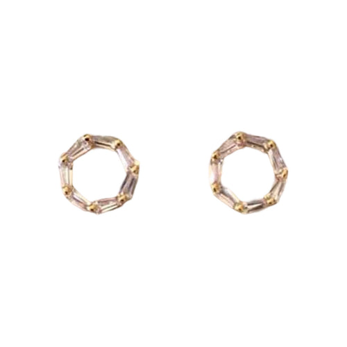 Baguette Eternity Stud