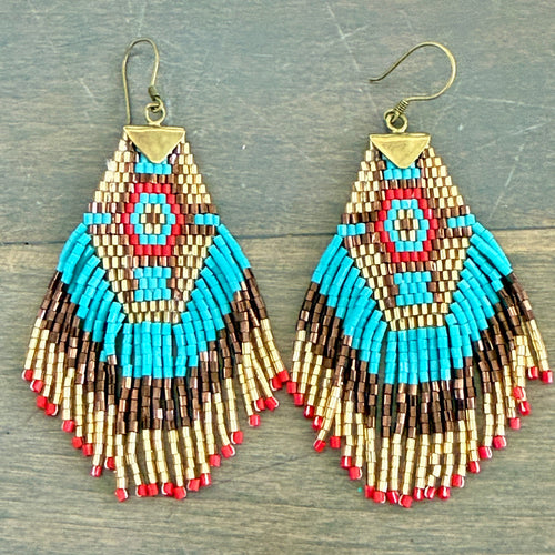 Dreamcatcher Chandelier - Turquoise