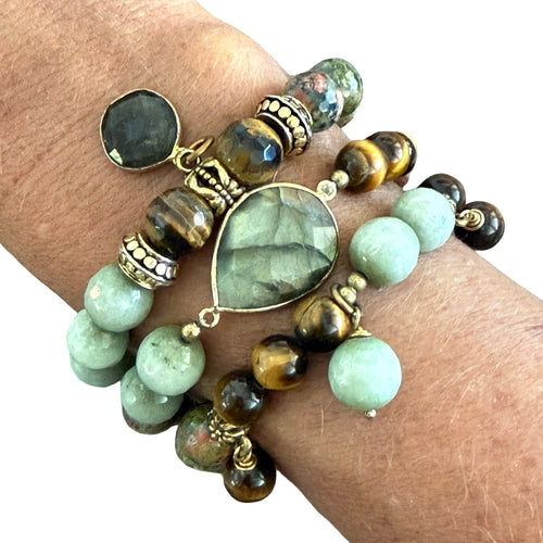 Set of 3 Stretch Bracelets