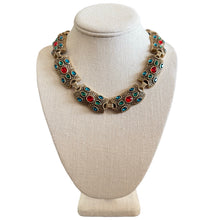 Vintage Multi Crystal Collar
