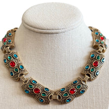 Vintage Multi Crystal Collar