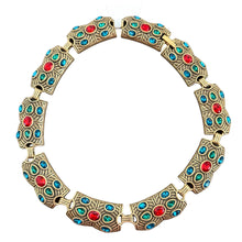 Vintage Multi Crystal Collar