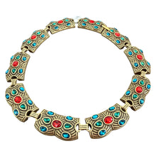 Vintage Multi Crystal Collar