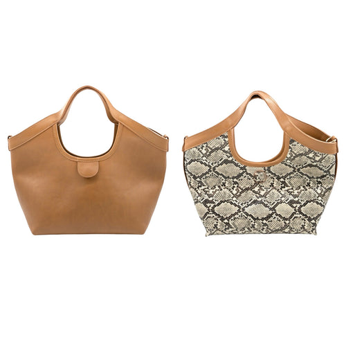 Reversible Tote - Camel