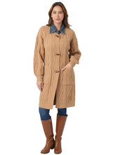 Cabled Duster - Camel
