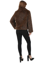 Leopard Faux Fur Jacket