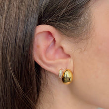 Mini Baguette Huggie - Gold