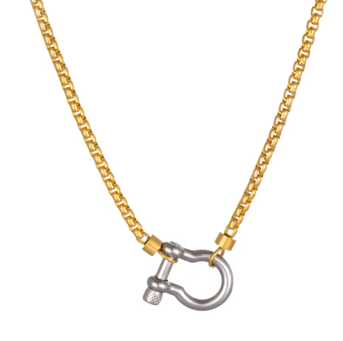 Mini Shackle Necklace (Two Styles)