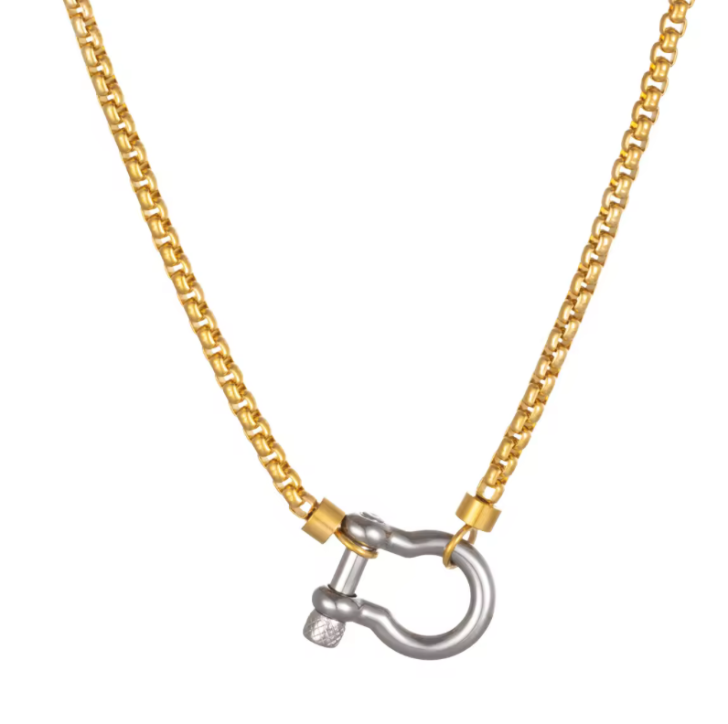 Mini Shackle Necklace (Two Styles)