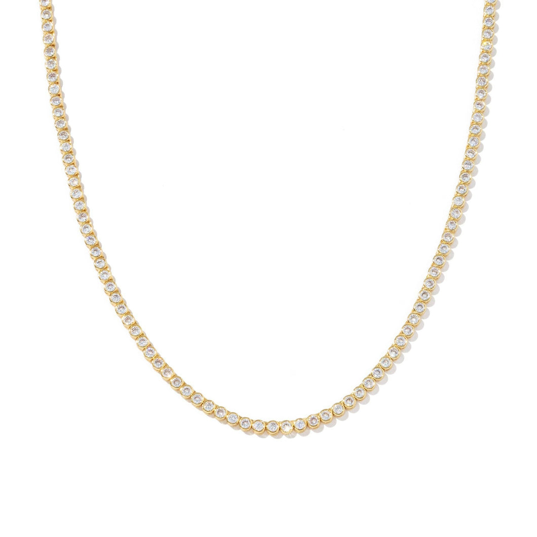 Brilliant Tennis Necklace