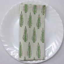 Vineyard Fall Tree Block Printed Cotton Napkins (Set of 4)