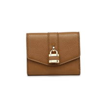 Lock it Up Wallet - Camel