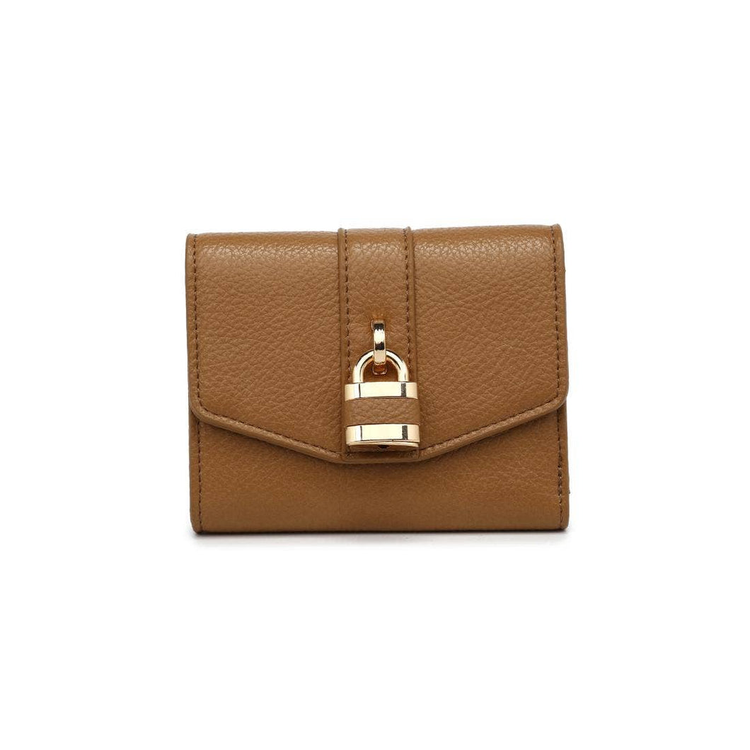 Lock it Up Wallet - Camel