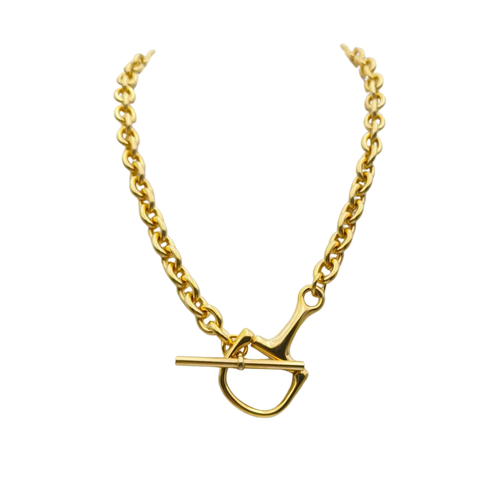 Toggled Horsebit Collar